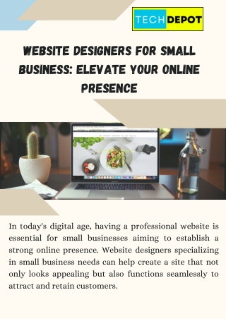 Professional Website Designers for Small Business Growth