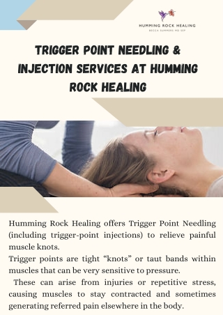 Fast Relief with Trigger Point Injections in Brooklyn