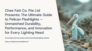 The Ultimate Guide to Pelican Flashlights – Unmatched Durability, Performance