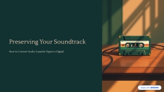 Preserving Your Soundtrack: How to Convert Audio Cassette Tapes to Digital