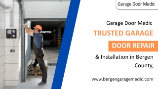 Garage Door Medic Trusted Garage Door Repair & Installation in Bergen County,