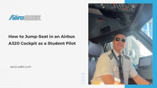 How to Jump-Seat in an Airbus A320 Cockpit as a Student Pilot