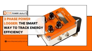 3 Phase Power Logger The Smart Way to Track Energy Efficiency