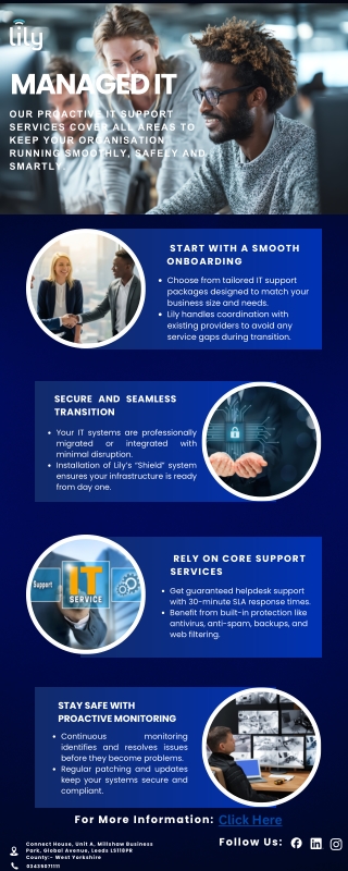 Managed IT services Leeds | Business IT support companies Leeds