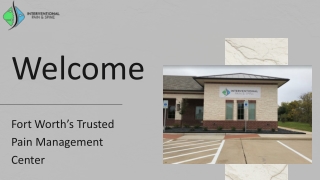 Pain Management Services in Fort Worth - Expert Care & Treatment Options