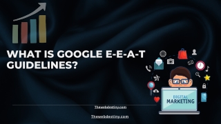 What is Google E-E-A-T Guidelines
