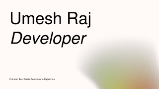 Real Estate Company in India
