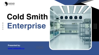 Cold Storage Room Manufacturers