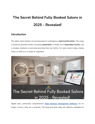 Key Metrics: Are Your Salon's Changes Actually Working?