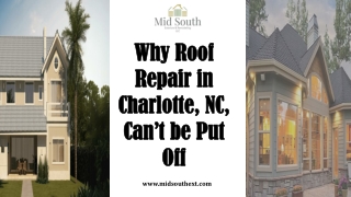 Roof Repair Charlotte NC