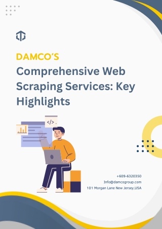 Damco’s Comprehensive Web Scraping Services Key Highlights
