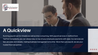 Stress-Free Payroll | Reliable Payroll Services in Ashford