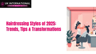 Hairdressing Styles of 2025 Trends, Tips & Transformations