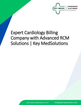 Cardiology Medical Billing Company in USA | Key MedSolutions