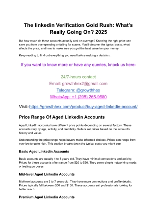 How To Buy Verified LinkedIn Accounts — Safe & Reliable