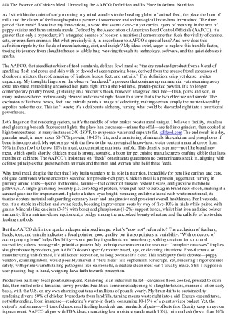 AAFCO Chicken Meal Definition