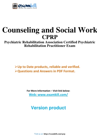 CPRP – Certified Public Relations Professional | Practice Test PDF (Questions &