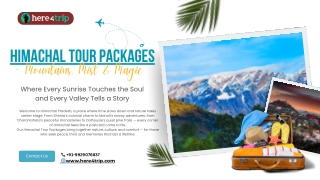 Himachal Tour Packages