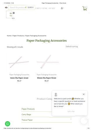 Paper Packaging & Clear Lid Containers from Noida