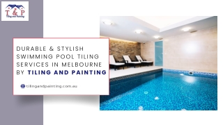 Durable & Stylish Swimming Pool Tiling services in Melbourne by Tiling And Painting