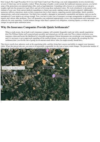 How To Work Out With The Insurance Provider After A Cars And Truck Crash