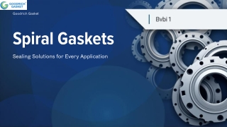 Spiral Gaskets- Goodrich Gasket