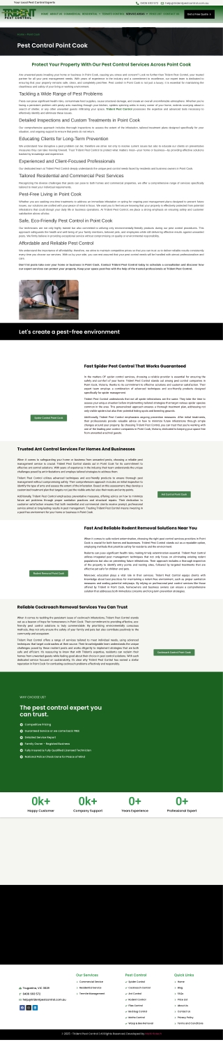 Pest Control Point Cook