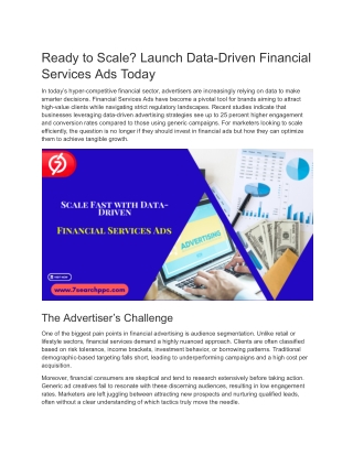 Ready to Scale_ Launch Data-Driven Financial Services Ads Today
