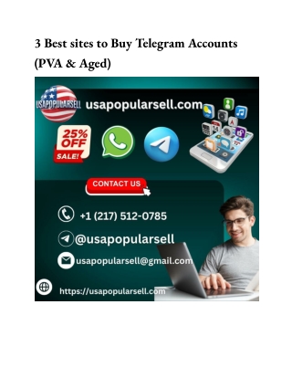 3 Best sites to Buy Telegram Accounts (PVA & Aged)-3