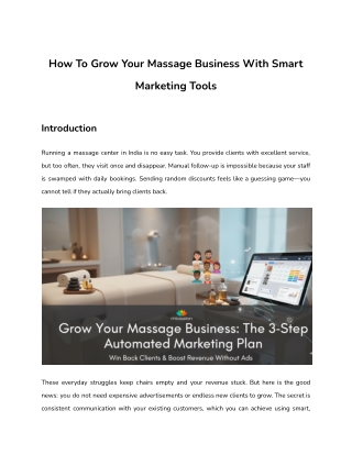 Empty Massage Chairs? Here’s How to Fix It Fast!