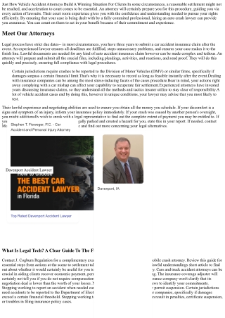 Do You Really Require A Lawyer After A Car Crash? Heres The Fact