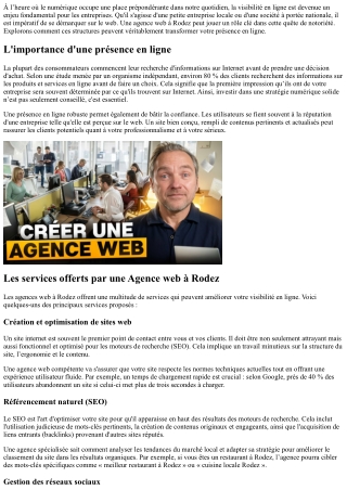 Comment une Agence web Rodez peut booster votre visibilité en ligne