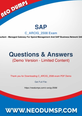 Get Reliable SAP C_ARCIG_2508 Exam Dumps for Guaranteed Success