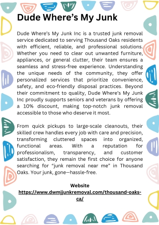 junk removal service