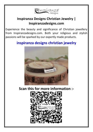 Inspiranza Designs Christian Jewelry  Inspiranzadesigns.com