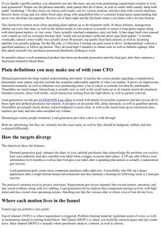 Requirement Production vs. List Building: What is actually the Variation?