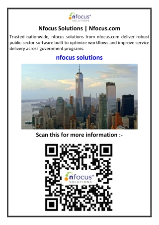 Nfocus Solutions Nfocus.com