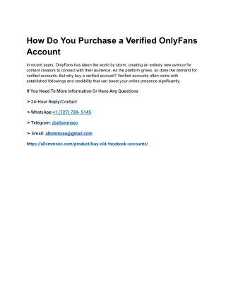 How Do You Purchase a Verified OnlyFans Account (3)