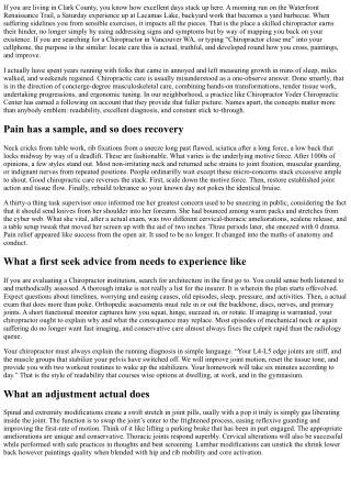 Chiropractor Vancouver WA: Get Back to Doing What You Love