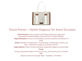 trezza purse