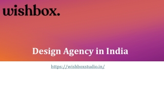 Design Agency in India