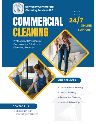 Professional Commercial Cleaning Services for Offices & Businesses