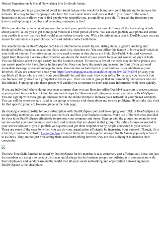 Most popular service social networking website for south asians