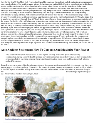 Complimentary Attorney Guidance: Your Overview To Top Lawful Help After A Vehicl