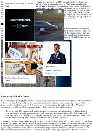 Motorcycle Accident Lawyer: Your Crucial Guide To Legal Support After An Acciden