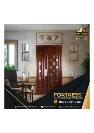 MEGAH..!! WA 0821 7001 0763 (FORTRESS) Pintu Utama Bahan Baja Di Tolikara