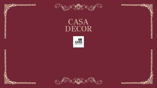 Casa Decor is the Decorative Candles