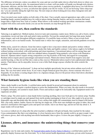 From Flash to Fine Line: How to Select the very best Tattoo Store Near You (Heal