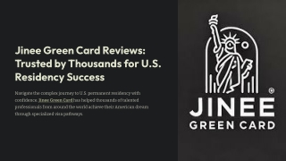 Jinee Green Card Review: Making Immigration Simple and Stress-Free