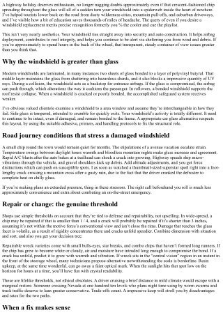 Preparing for a Road Trip: Do You Need a Windshield Replacement?